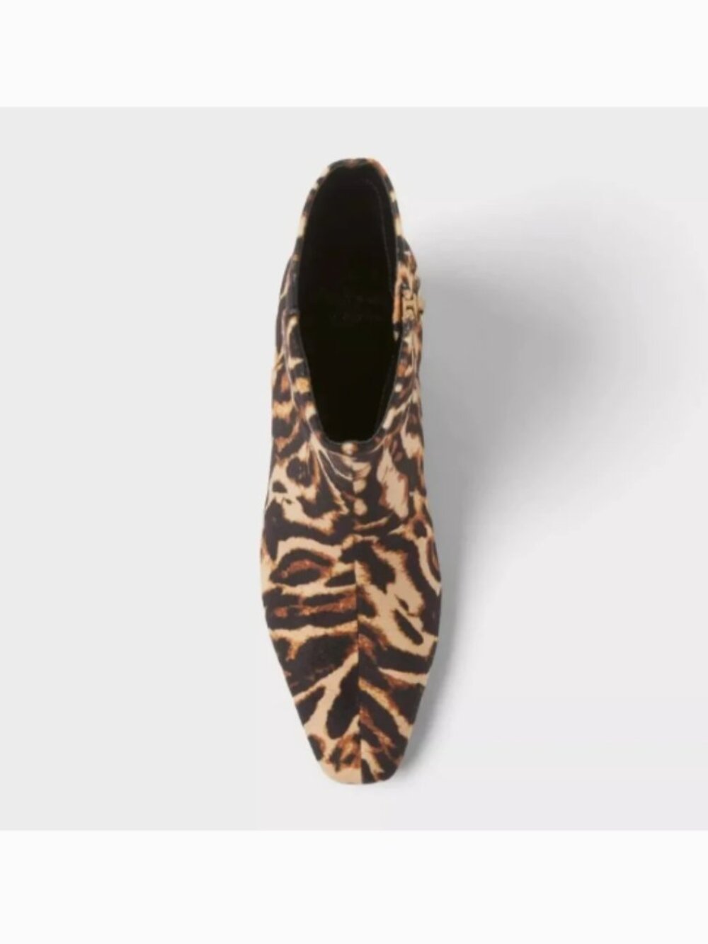 A New Day Women’s Leopard-Print Ankle Boots in Tan/Black - Picture 2 of 11
